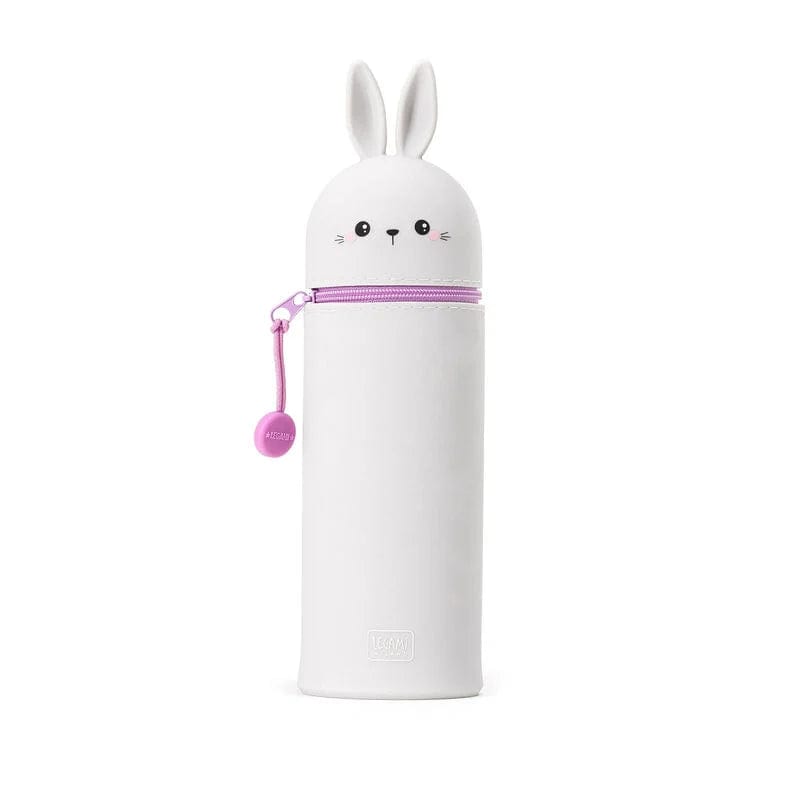 Legami 2in1 Soft Siliconen Pennenzak Kawaii, Bunny