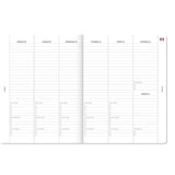 A-Journal A-Planner Agenda 2027, Pink Linen