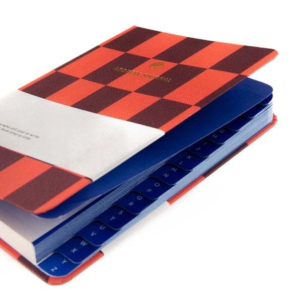 A-Journal Adresboekje, Checkered
