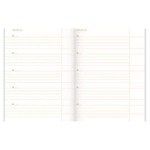 A-Journal FABRIQUE One line a day Agenda, Stripes