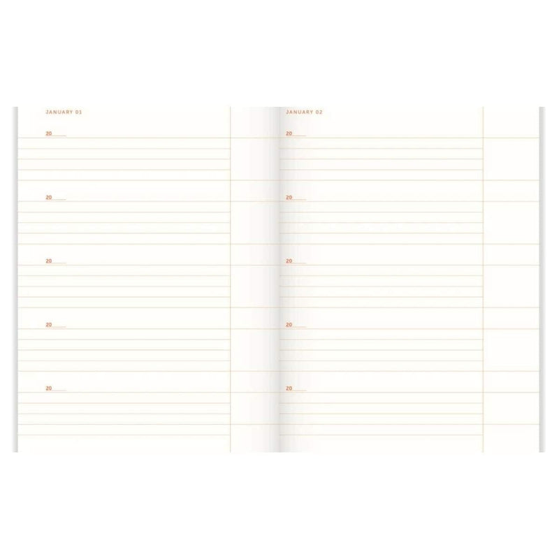A-Journal FABRIQUE One line a day Agenda, Stripes