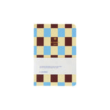 A-Journal My Journal A6 Agenda 2027, Checked Blue Vanille Chocolate