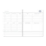 A-Journal My Journal Agenda 2027, Pink Red Checkered
