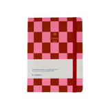 A-Journal My Journal Agenda 2027, Pink Red Checkered