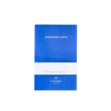 A-Journal Notitieblok met afscheurbare vellen 'Everyday Lists', Blauw