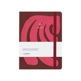 A-Journal Notitieboek met lijntjes, Collage Pink