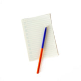 A-Journal Pen in Geschenkdoosje, Red-Blue