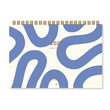 A-Journal Spiraal Family Planner 2027, Flow Blue