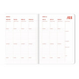A-Journal Spiraal Organiser 2026, Coral