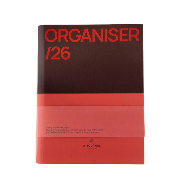 A-Journal Spiraal Organiser 2026, Coral