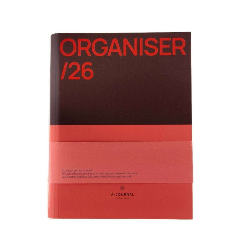 A-Journal Spiraal Organiser 2026, Coral