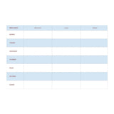 A-Journal Weekmenu Planner – Ontbijt, Lunch & Diner