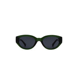 A.Kjaerbede WINNIE Zonnebril, Dark Green Transparent