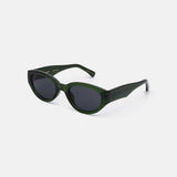 A.Kjaerbede WINNIE Zonnebril, Dark Green Transparent