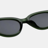 A.Kjaerbede WINNIE Zonnebril, Dark Green Transparent