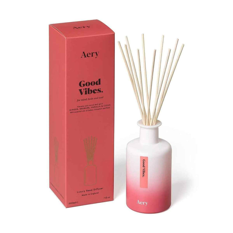 Aery Geurstokjes GOOD VIBES, Gember - Rhubarb - Vanilla & Clove