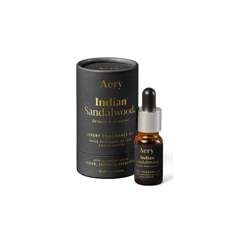 Aery INDIAN SANDALWOOD Luxe Geurolie - Roze Peper, Framboos, Tonka & Tobacco