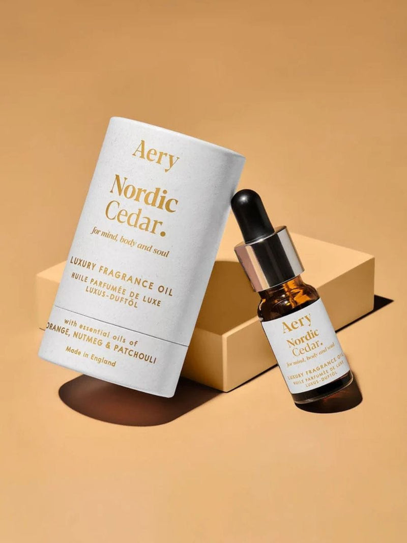 Aery NORDIC CEDAR Luxe Geurolie - Ceder, Kaneel & Bergamot