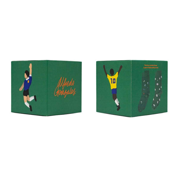 Alfredo Gonzales Giftbox 2 paar kousen, Voetbal 42/45