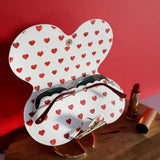 All The Ways To Say Brillenetui met magnetische sluiting, Red hearts