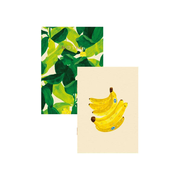 All The Ways To Say Duo Notebooks A6, Beverly Hills Bananas Leaves