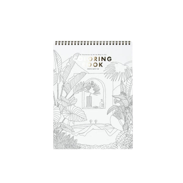 All The Ways To Say Kleurboek met ringen, Exotic Bathtub