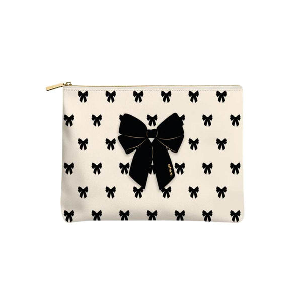 All The Ways To Say Pouch bag, Black Bow