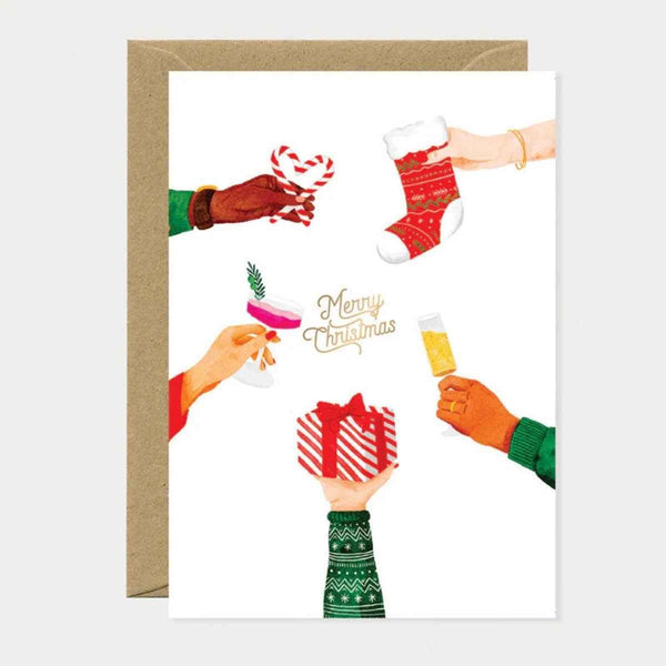 All The Ways To Say Wenskaart dubbel, Merry Christmas Cheers