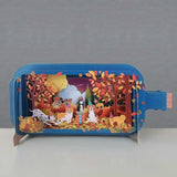 Alljoy Design MESSAGE IN A BOTTLE 3D Pop Up Verjaardagskaart, Dogs Party