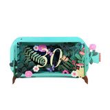 Alljoy Design MESSAGE IN A BOTTLE 3D Pop Up Wenskaart, 30