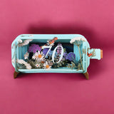 Alljoy Design MESSAGE IN A BOTTLE 3D Pop Up Wenskaart, 70