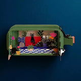 Alljoy Design MESSAGE IN A BOTTLE 3D Pop Up Wenskaart, Cats