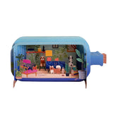 Alljoy Design MESSAGE IN A BOTTLE 3D Pop Up Wenskaart, Honden