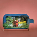 Alljoy Design MESSAGE IN A BOTTLE 3D Pop Up Wenskaart, Koppel