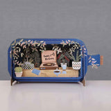 Alljoy Design MESSAGE IN A BOTTLE 3D Pop Up Wenskaart, Vinyl player