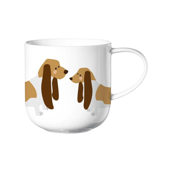 Asa Selection COPPA Tas met honden 400ml, Basset