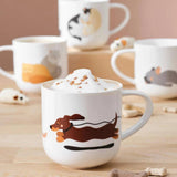 Asa Selection COPPA Tas met honden 400ml, Lazy day