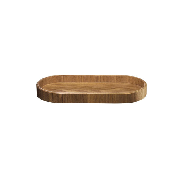 ASA WOOD Kleine Houten ovalen Tray, 23 x 11 cm