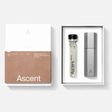 Ascent Hervulbare Mannenparfum Startset, Brown Grijs