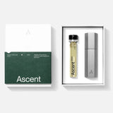Ascent Hervulbare Mannenparfum Startset, Green Grijs