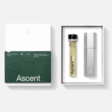 Ascent Hervulbare Mannenparfum Startset, Green Zilver