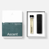 Ascent Hervulbare Mannenparfum Startset, Teal Zwart