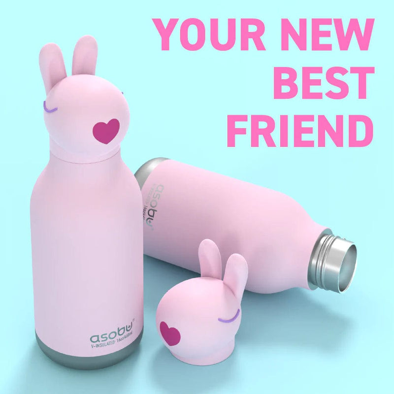 Asobu BESTIE Thermos Drinkfles, Bunny