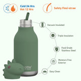 Asobu BESTIE Thermos Drinkfles, Dino