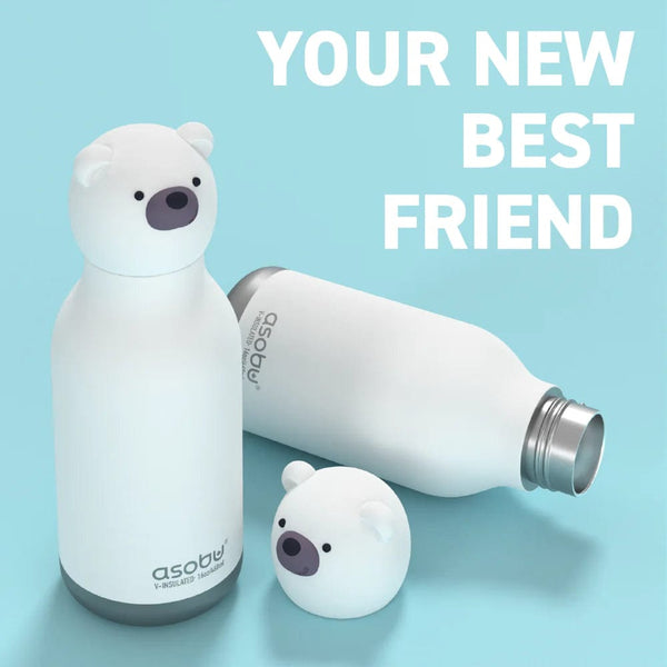 Asobu BESTIE Thermos Drinkfles, Teddy Bear