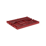 Aykasa MIDIBOX Opvouwbaar Krat, Tile Red