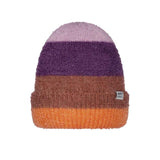 Barts ALULO Duurzame furry colourblock Beanie, Rust