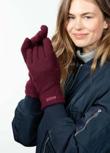 Barts ARDELVE Handschoenen, Aubergine