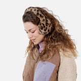 Barts BIG Faux fur Oorwarmers met Luipaardprint