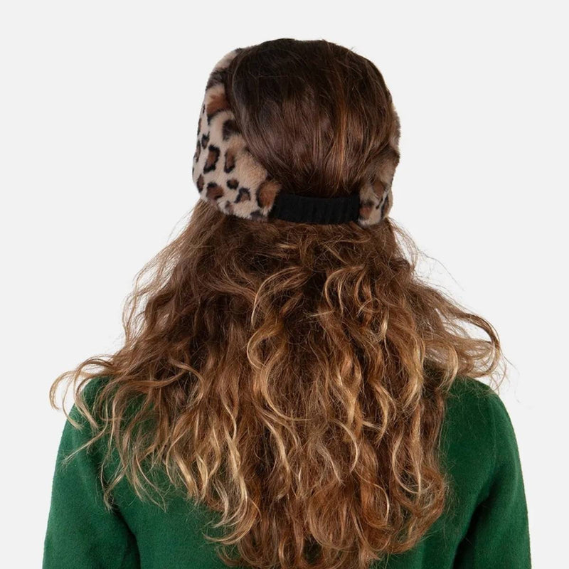 Barts BREANNE Dames Hoofdband van imitatiebont, Luipaard sfeerfoto